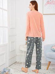 Hn-Hello Tomorrow Printed Night Suit