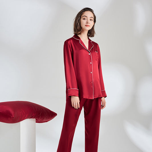 PJ SET- Silk Red