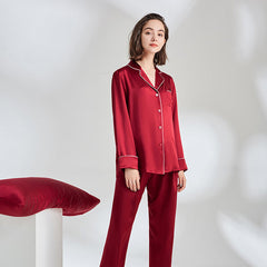 PJ SET- Silk Red