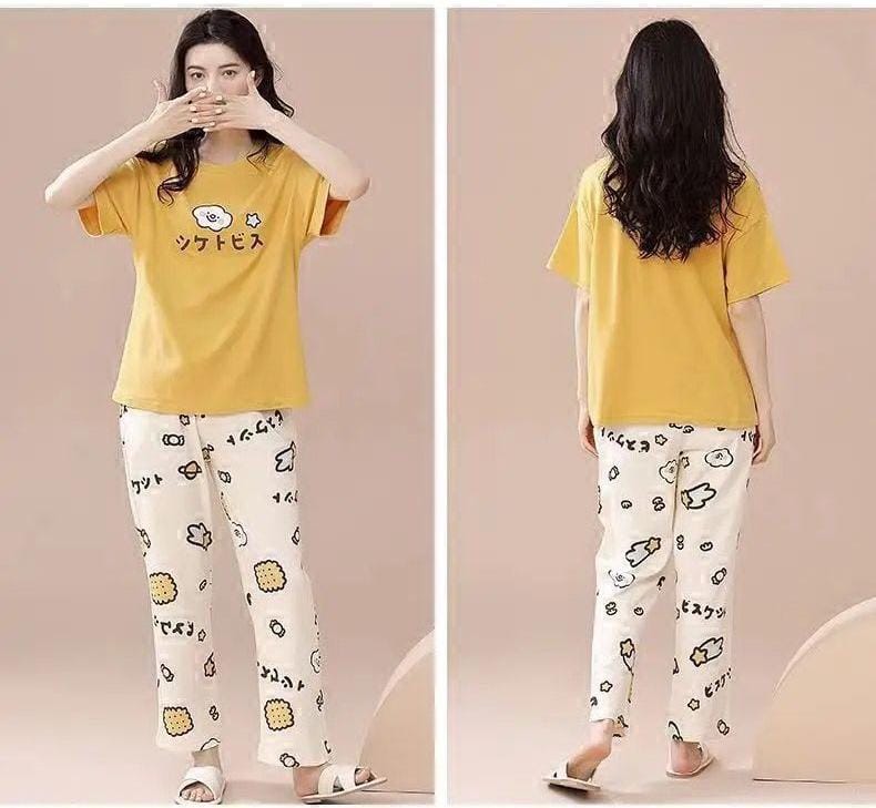 Sr-Chinese Printed Night Suit