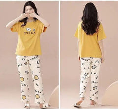 Sr-Chinese Printed Night Suit