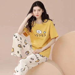 Sr-Chinese Printed Night Suit