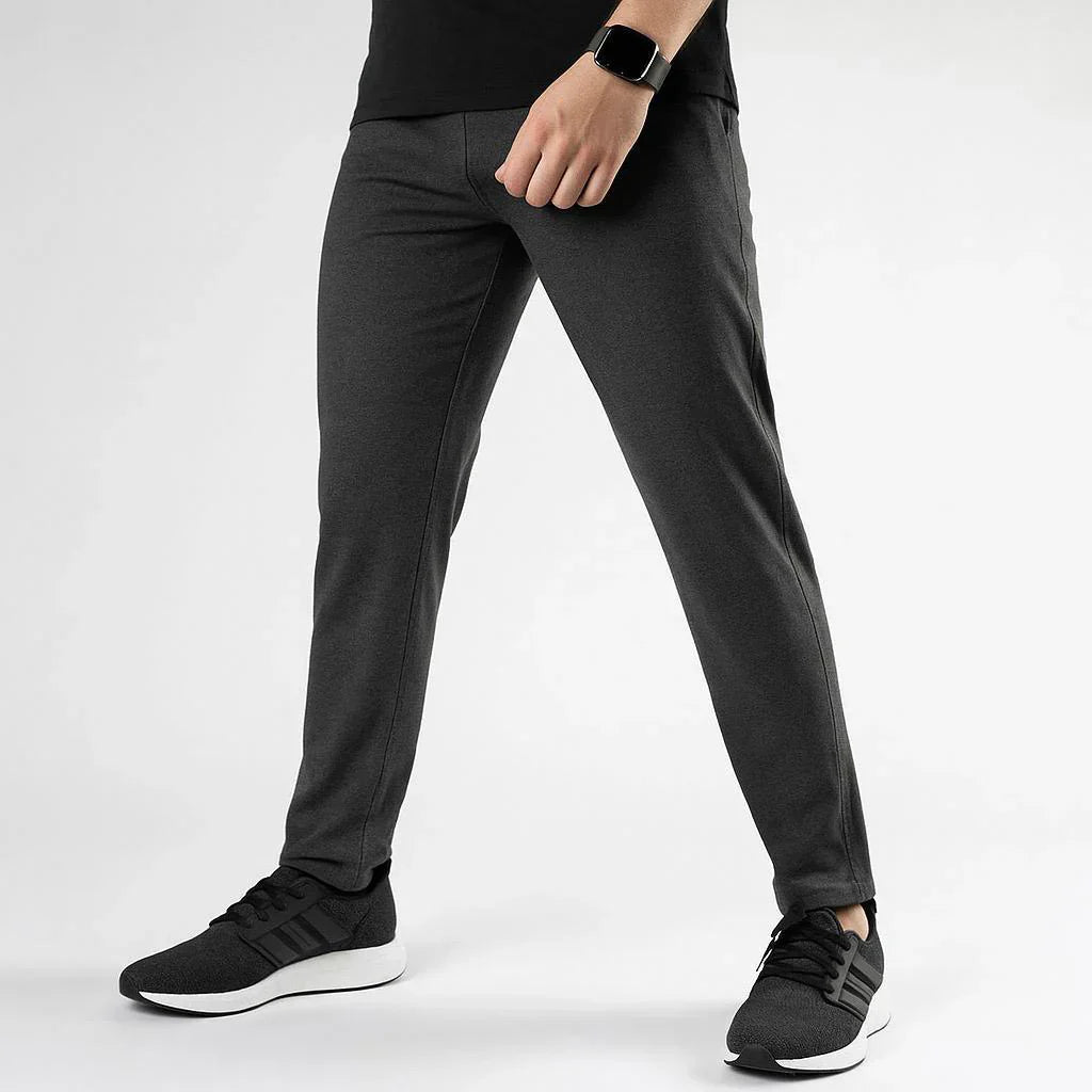 The Perfect Charcoal Fitted Trouser