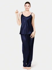Cami Silk - Navyblue